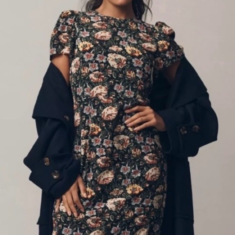 RHODE Lulani floral midi dress, 4
